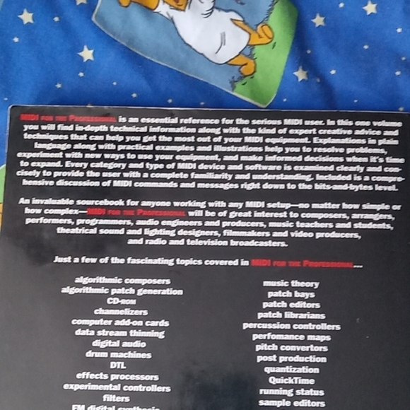 Midi for the professional book by Paul D. Lehrman / Tim Tully - Picture 5 of 6